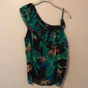 a.n.a. multi colored summer top